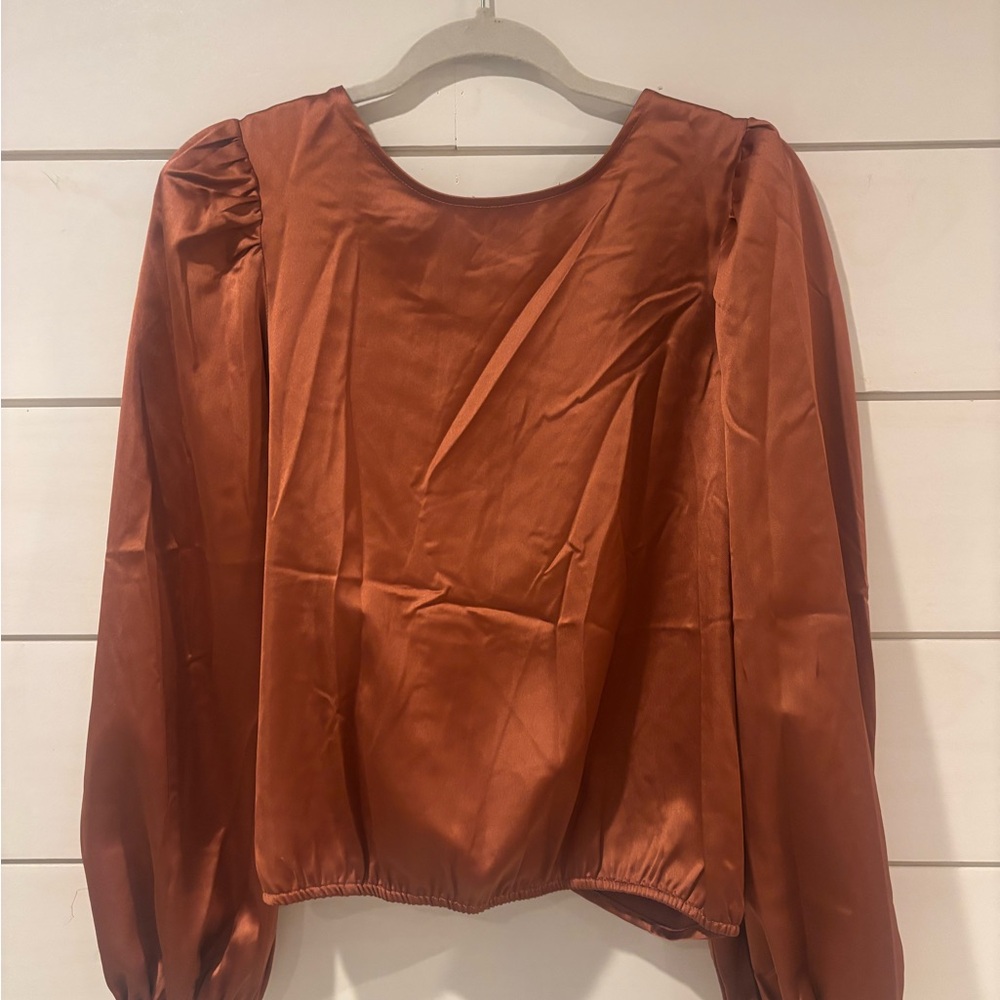 Chic Copper Women's Blouse